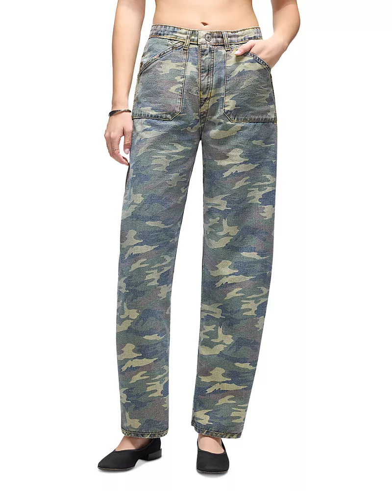 Re/Done The Rewind High Rise Jeans in Thunderstruck