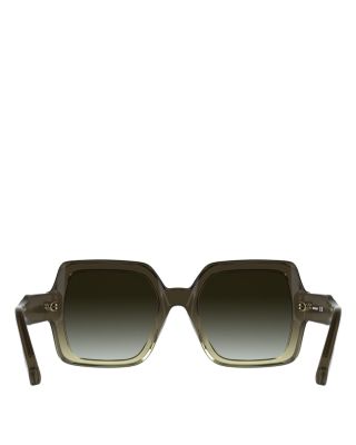 Roseau Oversized Square Sunglasses, 54mm