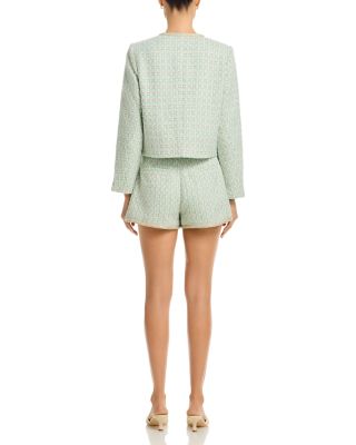 Tweed Braided Trim Jacket