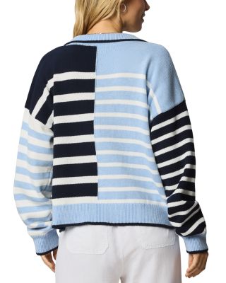 Arden Striped Polo Sweater