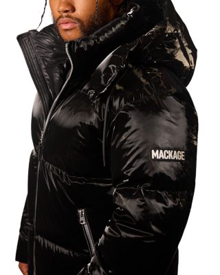 Kent-Glo High Gloss Quilted Hooded Down Jacket