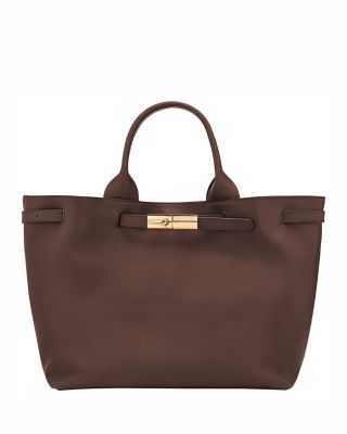 Le Roseau Smart Large Leather Tote