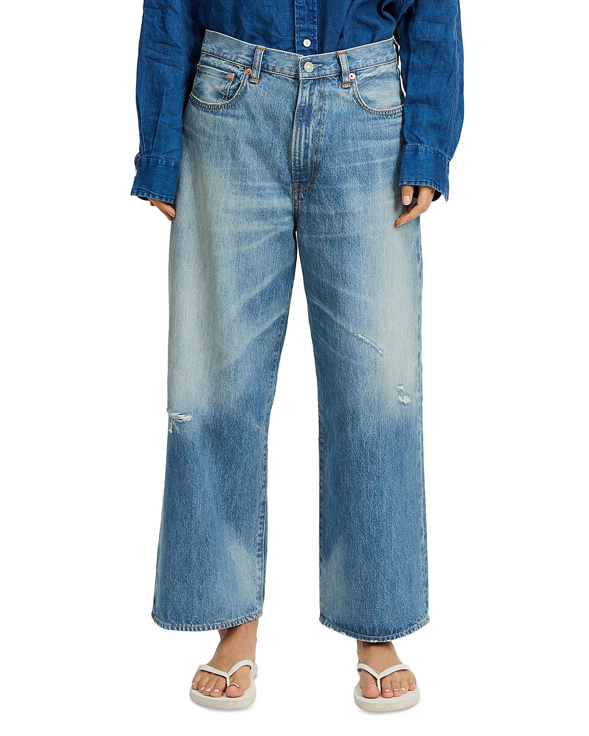 Denimist Georgia High Rise Wide Leg Jeans