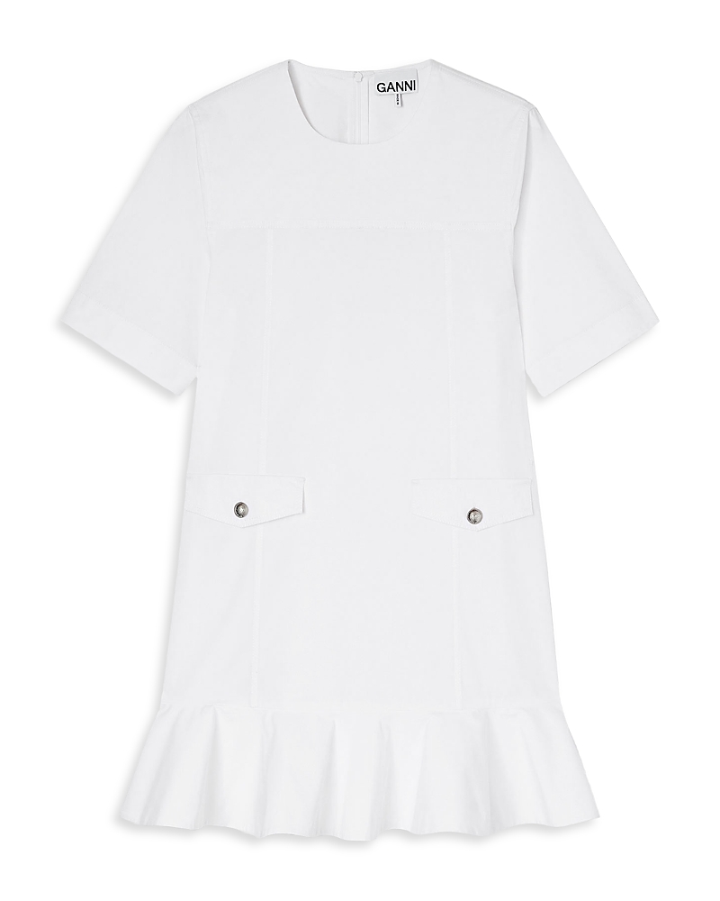 Ganni Short Sleeve Minidress