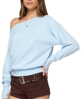 Off Shoulder Oversized Sweater