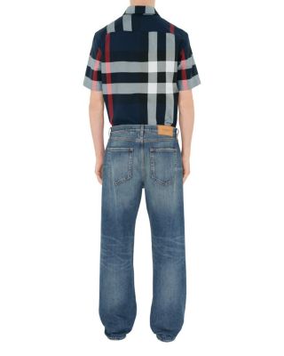 Slim Fit Check Cotton Shirt