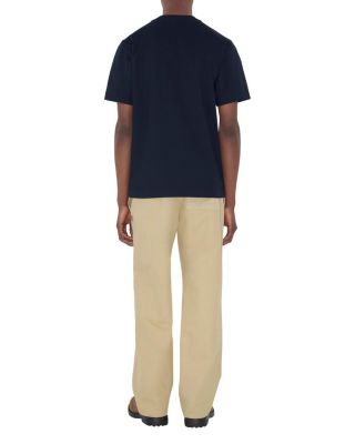 Knight Stamp Cotton T-shirt