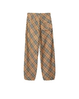  Check Twill Trousers