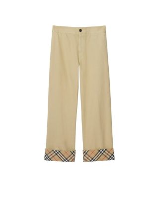Gabardine Trousers