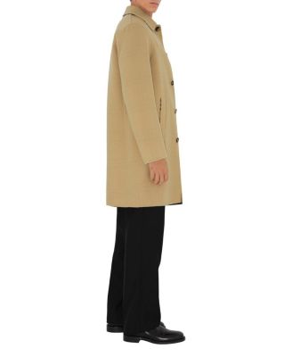 Mid-length Wool Car Coat