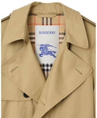 Mid-length Gabardine Trench Coat