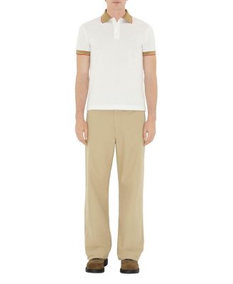  Logo Collar Cotton Polo Shirt