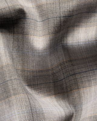 Slim Fit Bold Check Twill Shirt