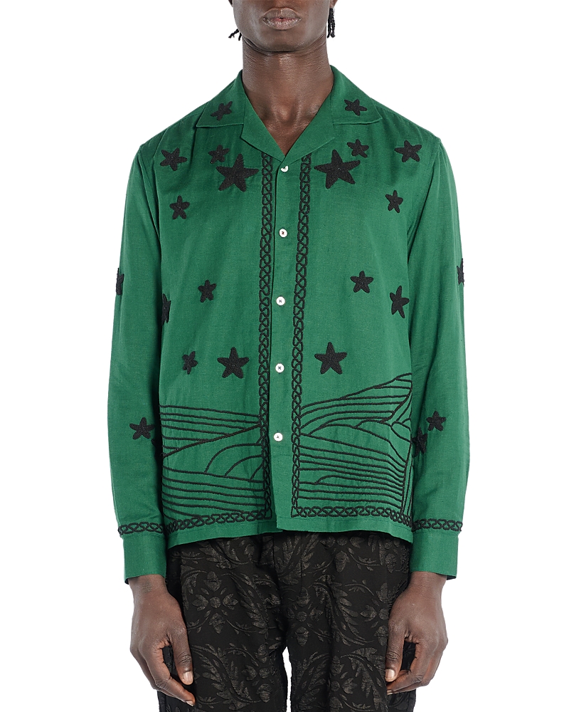 Baziszt Medley Button Front Shirt