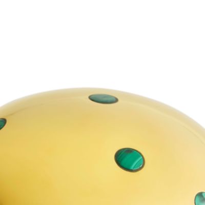 Medium Brass Mushroom Box