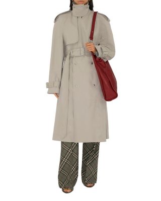  Long Cotton Trench Coat