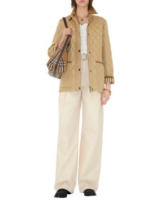 Quilted Nylon Barn Jacket