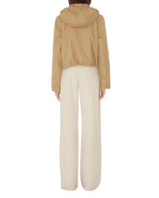  Short Gabardine Parka