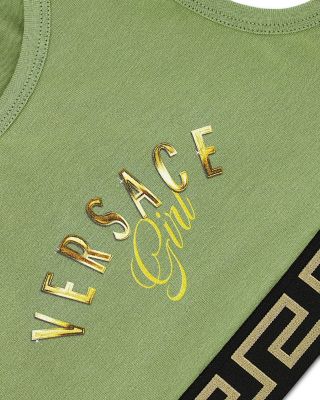 Girls' Versace Girl Print Stretch Jersey Tank Top - Little Kid, Big Kid