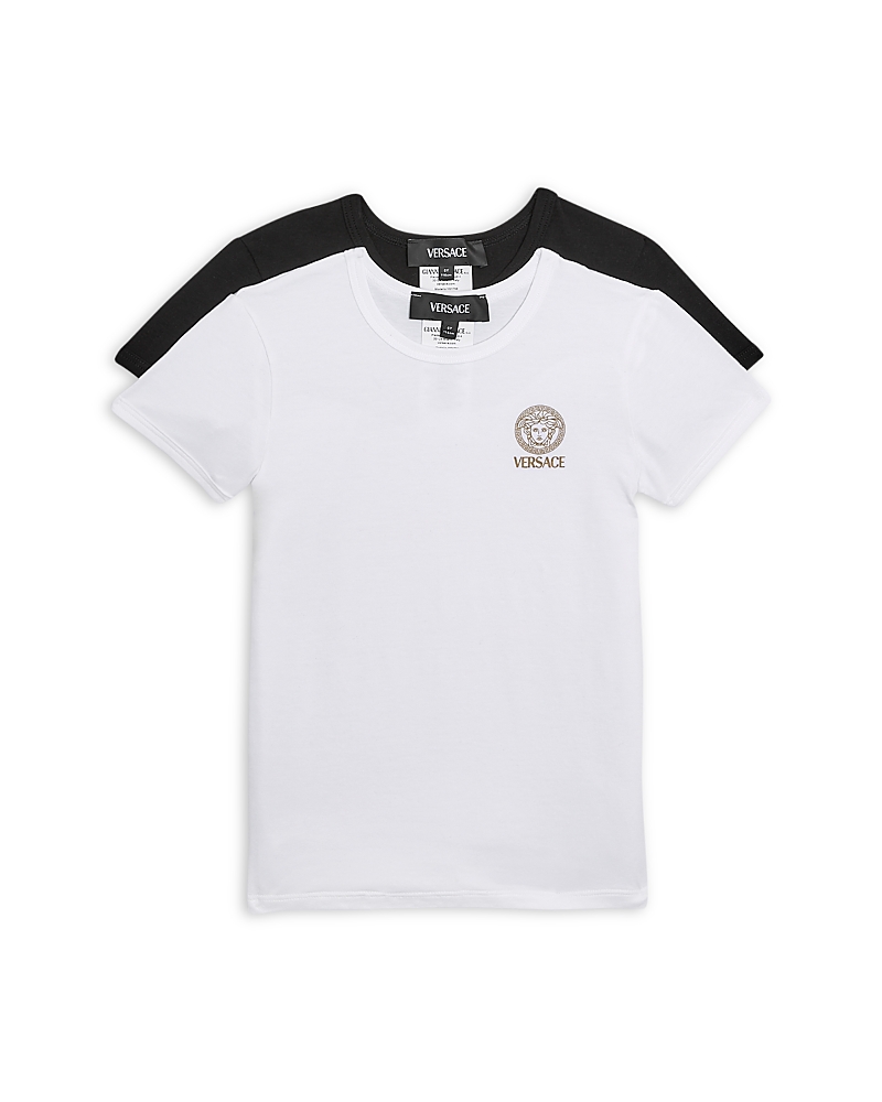 Versace Boys' Logo Tee, Pack of 2 - Little Kid, Big Kid