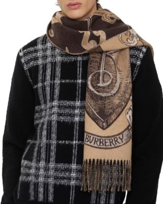  Etched Knight Cashmere Scarf