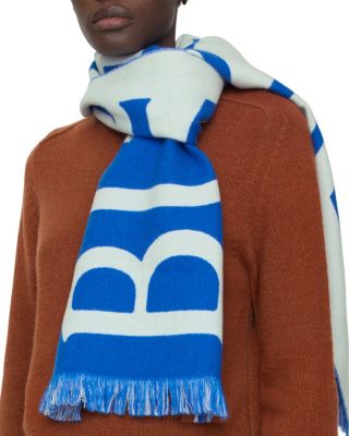  Logo Wool Scarf