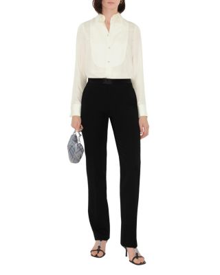 Wool Tuxedo Trousers