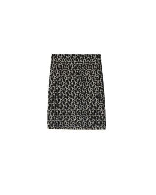 B Charm Wool Blend Skirt