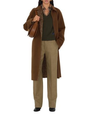  Wool Cashmere Wrap Coat