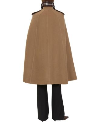 Wool Belmont Trench Cape