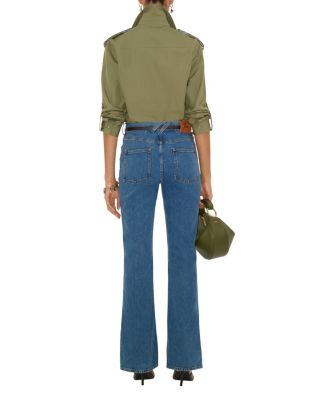  High Rise Bootcut Jeans