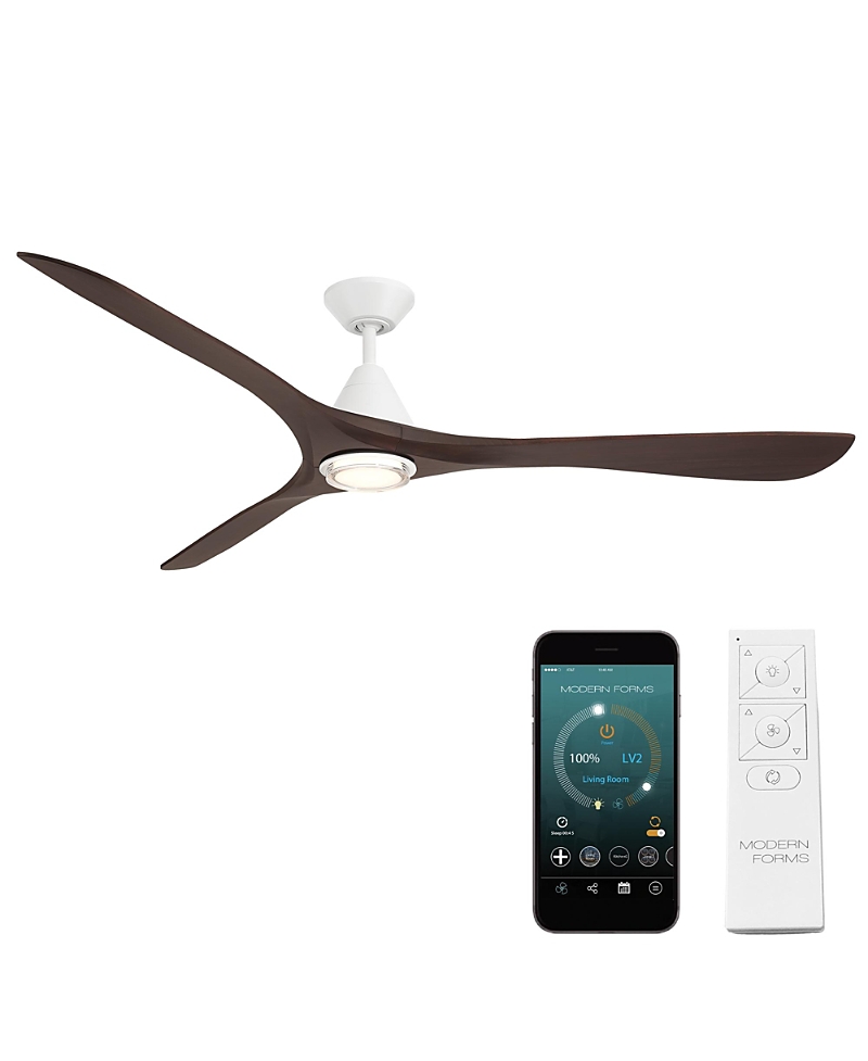 Modern Forms Fans Carve 72 in Selectable 2700-3000-4000-5000K Led Indoor or Outdoor Smart Home Ceiling Fan