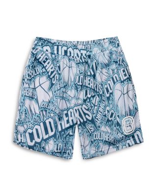 Boys' Cold Hearts Collage Shorts - Big Kid