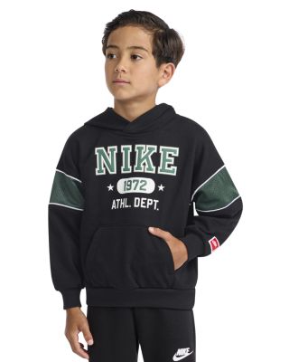 Boys' Nike Athletic Graphic Print French Terry Hoodie - Little Kid