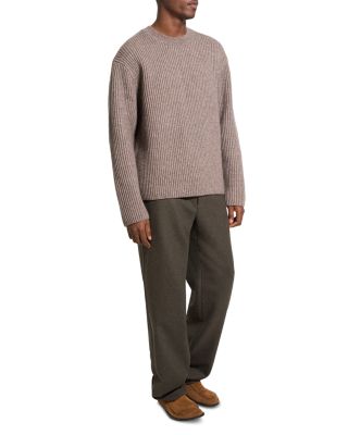 Wool Blend Crewneck Sweater