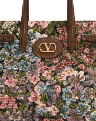 Small VLogo Tapestry Tote