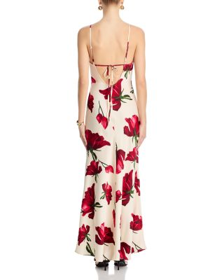 Floral Cowl Maxi Dress - Exclusive