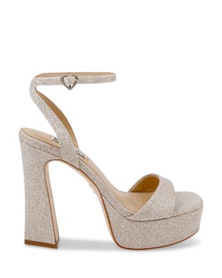 Women's Caia Square Toe High Heel Platform Sandals