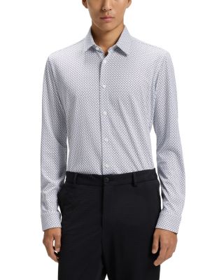 Roan Kent Slim Fit Button-Front Shirt