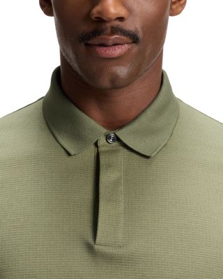 Pado Long Sleeve Mercerized Cotton Polo Shirt