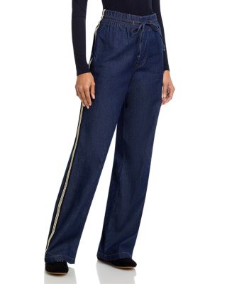 Taylor High Rise Wide Leg Jeans in Indigo Rinse