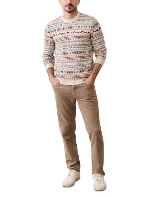 California Fair Isle Crewneck Sweater