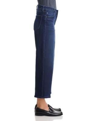 Stride High Rise Cropped Wide Leg Jeans in Upland