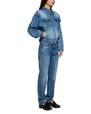 Lia Varsity Trucker Jacket