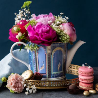 Sara Miller India Lattice Windows Teapot