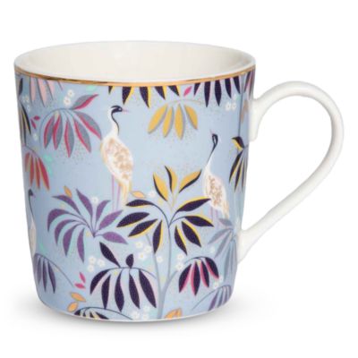 Sara Miller India Assorted Mugs, Set of 4