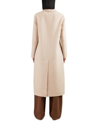 Indira Long Scarf Blindseam Coat