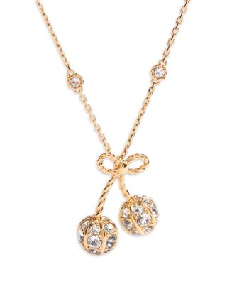 Cherryfic Swarovski Crystal Necklace, 15.8-19.7"