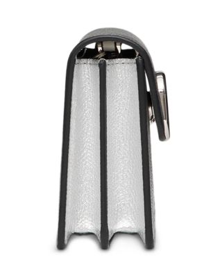 VLogo Signature Metallic Wallet with Chain