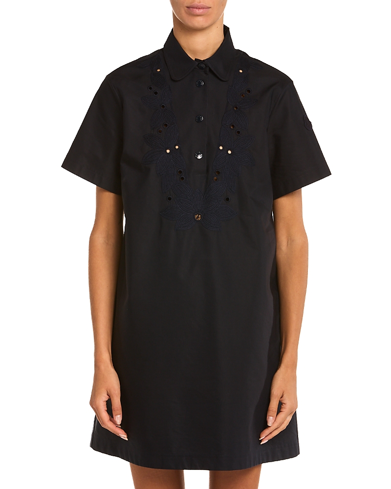 Moncler Eyelet Mini Dress